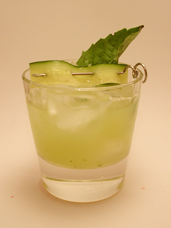 Cucumber Basil Gin Cocktail – Madtini