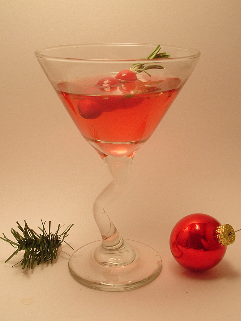 12 Days of Madtini Holiday Cocktails #1: Christmas Cosmo