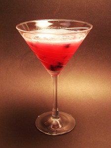 Blueberry Basil Cocktail