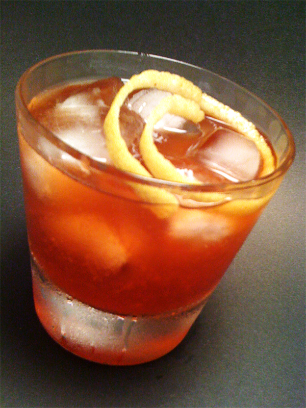 The Balsamic Strawberry Cocktail